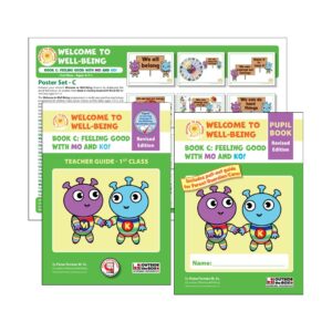 Welcome to Well-Being (2026 Revised Edition) – Book C: Feeling Good with Mo & Ko (1st Class – Ages: 6.5 to 7.5+)